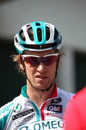 Jurgen Van De Walle tijdens de Ronde van Romandië 2011