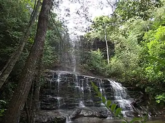 Waterval in de gemeente Juscimeira