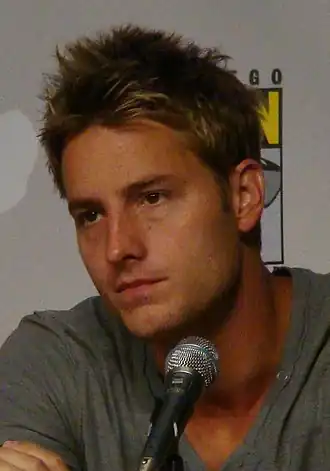 Justin Hartley op Comic-Con International in 2010