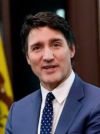 Justin Trudeau in 2024