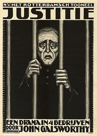 Poster, ontworpen door Albert Hahn jr.