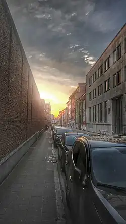 De Justus Lipsiusstraat te Leuven.