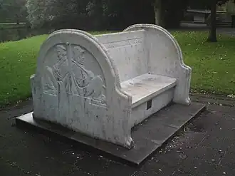 Justus van Maurikbank (oktober 2012)