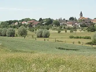Schilderachtig dorpsgezicht van Juvelize / Geistkirch in de Saulnois / Salzgau