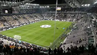 Het Allianz Stadium in 2013