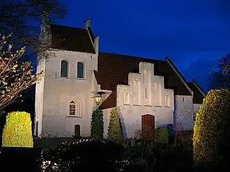 De kerk van Jyllinge