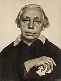 Portret van Käthe Kollwitz