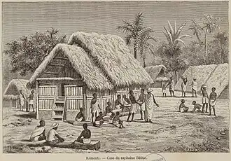 woning van kapitein Béthie, 1890