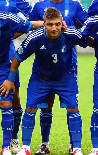 Stafylidis in 2012 als speler van Griekenland –19
