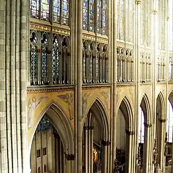 Gotisch triforium in de Dom van Keulen