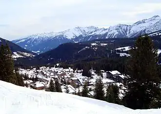 Uitzicht op Königsleiten