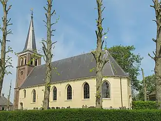 Kerk van Kubaard (zuidzijde)