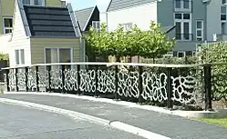 Zeewierbrug (2007), zijaanzicht, Zwaag