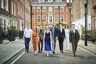 Voces8 in 2019.