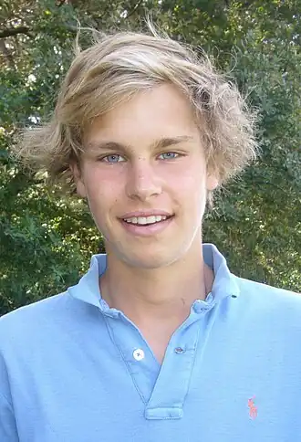 Thomas Detry jongste deelnemer