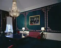 The Peacemakers in de Treaty Room van het Witte Huis. Washington D.C., 3 mei 1962.