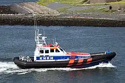 KNRM-reddingboot Koos van Messel in IJmuiden in 2010