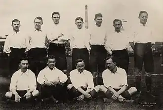 Bouwmeester in het Nederlands elftal (1912)