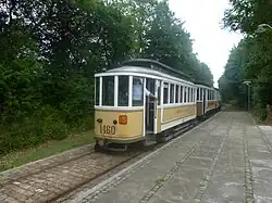 Tramstel KS 1460 + 1253 + 275 te Flemmingsminde.