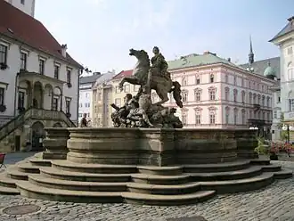 Caesarfontein op het Horní náměstí