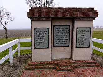 Monument voor de omgekomen arbeiders in 1940