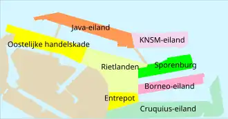 Oostelijk Havengebied, Java-eiland links boven