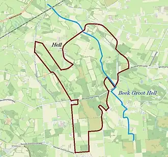 globale grenzen van Hell