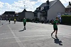 speelveld gezien vanaf 'groot spel'