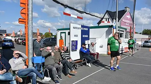 bord met puntentelling