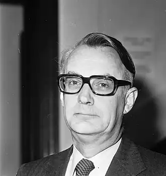 Leendert Ginjaar in 1977