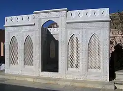 Het grafmonument van Babur