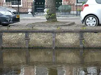 Kademuren Looxmagracht (2012).