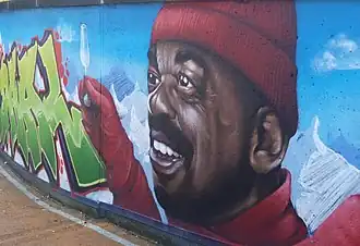 Graffititekening, Kadetunnel Roosendaal, 2018