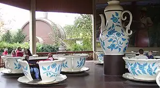 Theekopjesattractie in Erlebnispark Tripsdrill