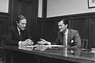 Kalff (links) in 1986