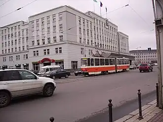 Tram in Kaliningrad in 2007