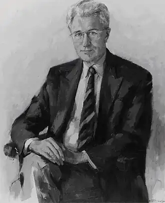 Schilderij van Kalkman door Carla Rodenberg (1991)