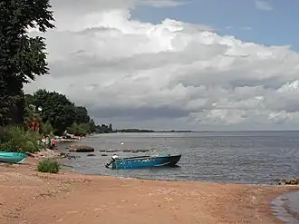 Het Peipusmeer bij Kallaste