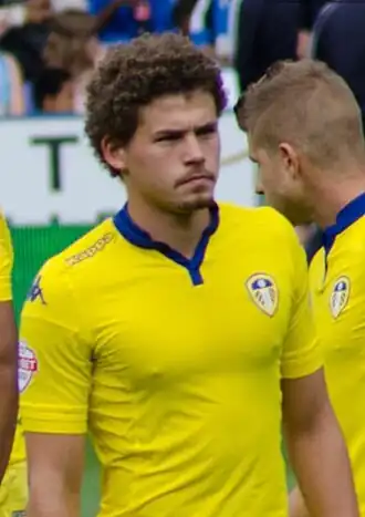 Phillips in 2015 als speler van Leeds United