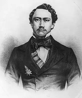 Kamehameha IV van Hawaï