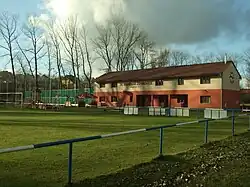 Voetbalveld van Kamenné Žehrovice