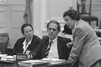 Doelman-Pel (links) in 1988 (met Hans Dijkstal en Ineke Haas-Berger)