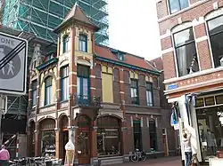 Oudestraat 148 te Kampen, circa 1900
