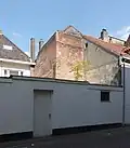 Pand met restanten van de middeleeuwse stadsmuur