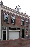 Pand met van een muurtoren in de middeleeuwse stadsmuur[1]