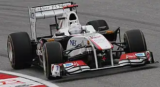 De C30 tijdens de GP van Maleisië 2011