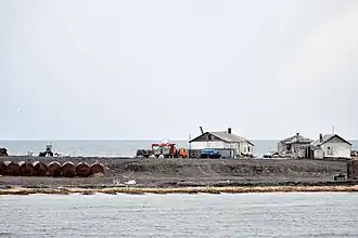 weerstation Kaap Zjelania (september 2014)