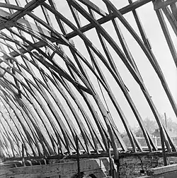 Kap koor, restauratie 1965