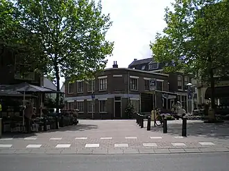 Kapelstraat 103 gezien vanaf het Griftpark