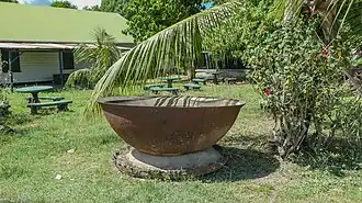 Kappa in Nieuw-Amsterdam, aan de overzijde van de rivier van Paramaribo